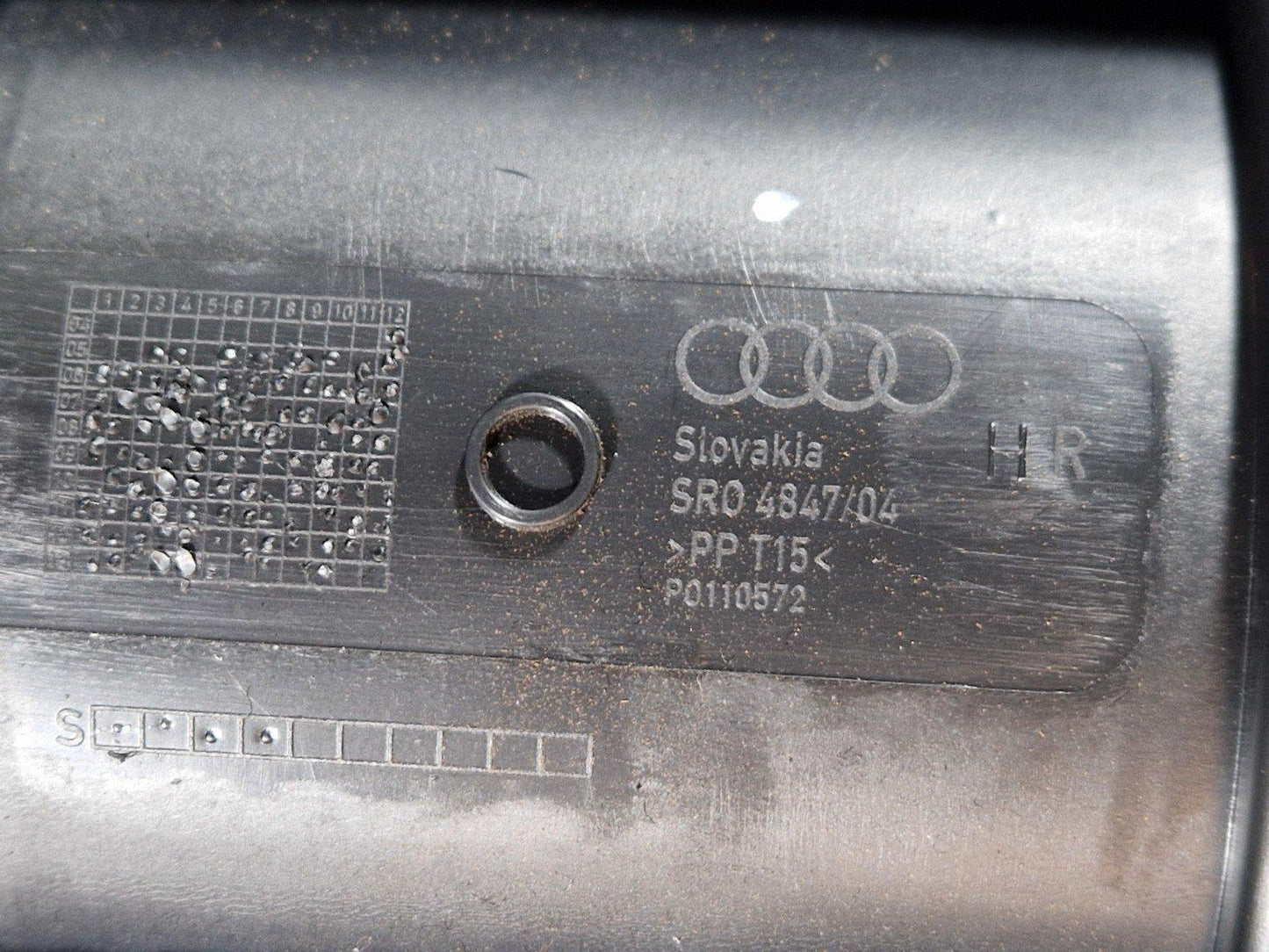 10-15 AUDI Q7 4L GENUINE OEM REAR RIGHT SIDE DOOR CARD 4L0867306