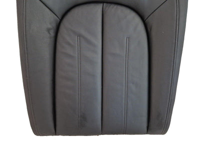 12-18 AUDI A6 C7 REAR LEFT N/S/R BLACK LEATHER BACKREST SEAT