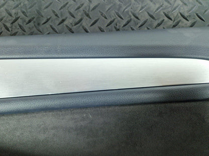 12-17 AUDI Q5 8R OEM FRONT RIGHT O/S DOOR CARD PANEL ALCANTARA TRIM 4G2867104B