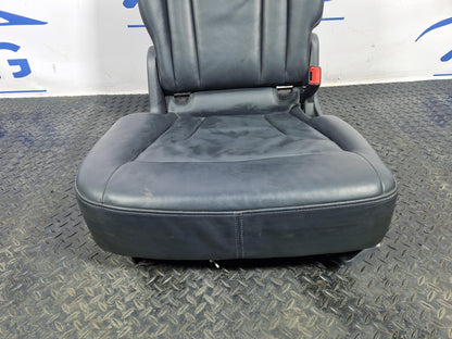 AUDI Q5 8R BLACK LEATHER DRIVERS RIGHT REAR LEATHER SEAT