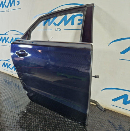 10-17 AUDI A8 4H GENUINE REAR RIGHT O/S/R COMPLETE DOOR (DAMAGED)