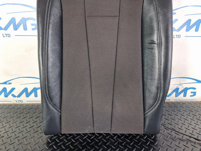 16-19 AUDI A4 AVANT B9 S-LINE REAR N/S HALF BLACK LEATHER  BACKREST