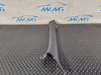 12-17 AUDI S5 CONVERTIBLE PASSENGERS LEFT SIDE A PILLAR TRIM BLACK 8F0867233B