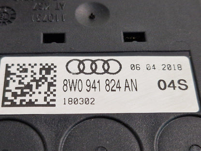16-19 AUDI A4 B9 SPORT FUSE BOX POWER DISTRIBUTION CONTROL MODULE 8W0941824AN