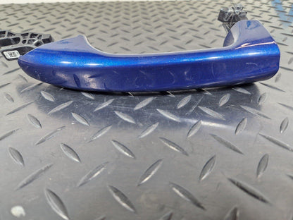 14-21 MERCEDES BENZ C200 W205  REAR DRIVER SIDE DOOR HANDLE IN BRILLIANT BLUE