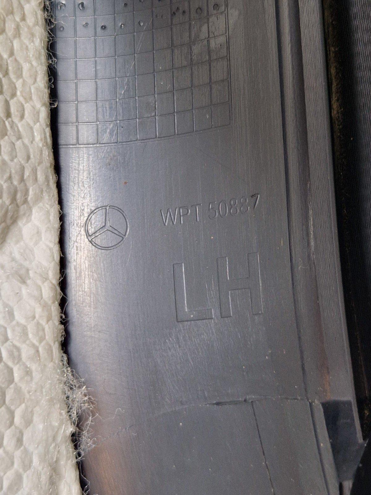 16-19 MERCEDES BENZ GLE W166 LEFT FRONT SILL TRIM COVER A1666801735