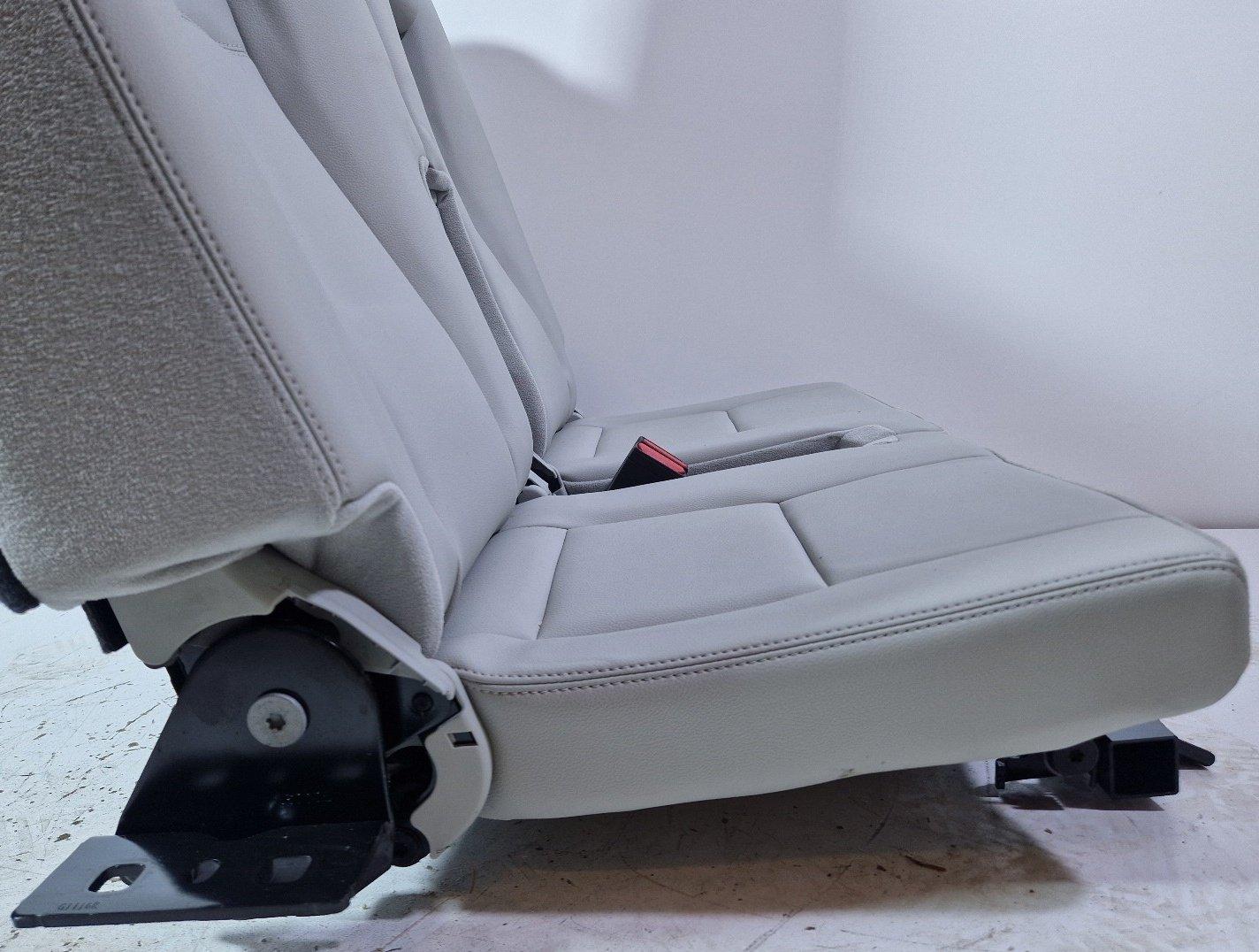 14-19 LAND ROVER L550 DISCOVERY SPORT 3RD ROW REAR SEAT SET IN GREY LEATHER