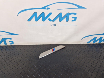 10-13 BMW E70 LCI X5 GENUINE OEM REAR DOOR KICK PLATES SILL COVER TRIM 7205265