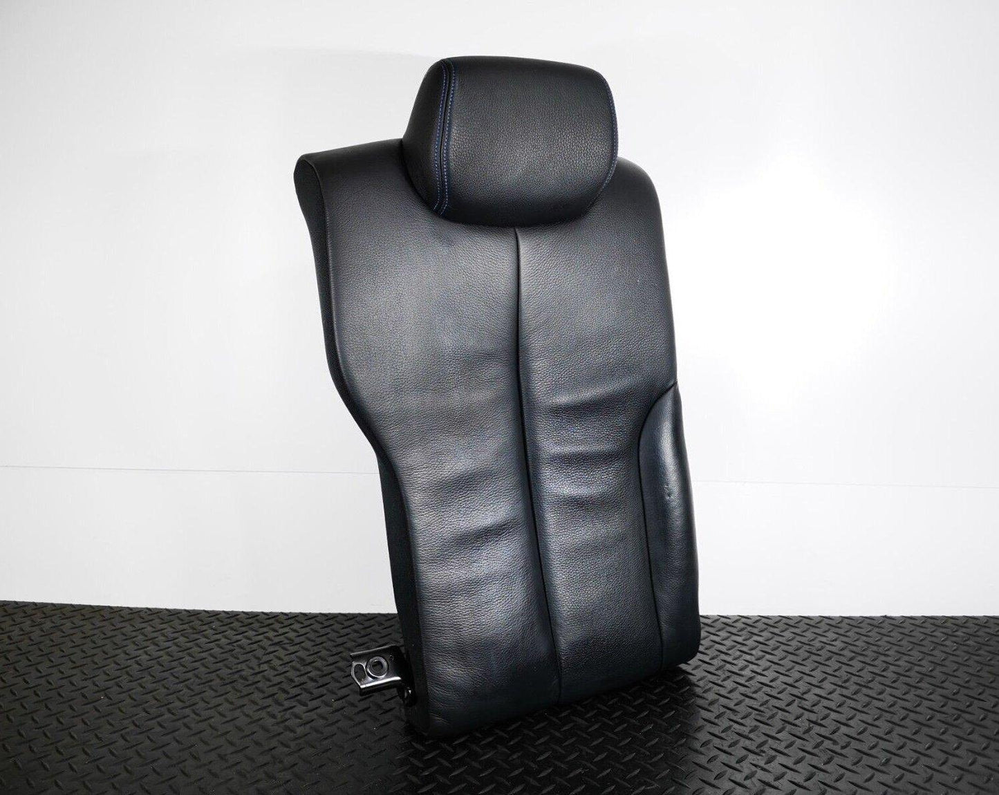 14-20 BMW 4-SERIES M-SPORT F32 GENUINE REAR RIGHT LEATHER SEAT BLUE STITCHING