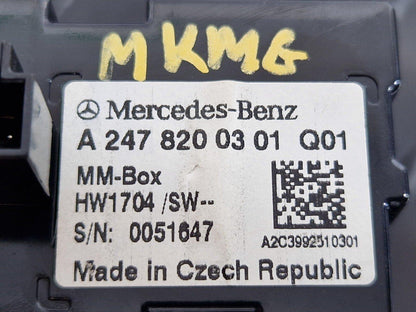 18-ON MERCEDES A CLASS W177 DOUBLE TWIN USB TYPE C POWER CHARGING PORTS SOCKETS