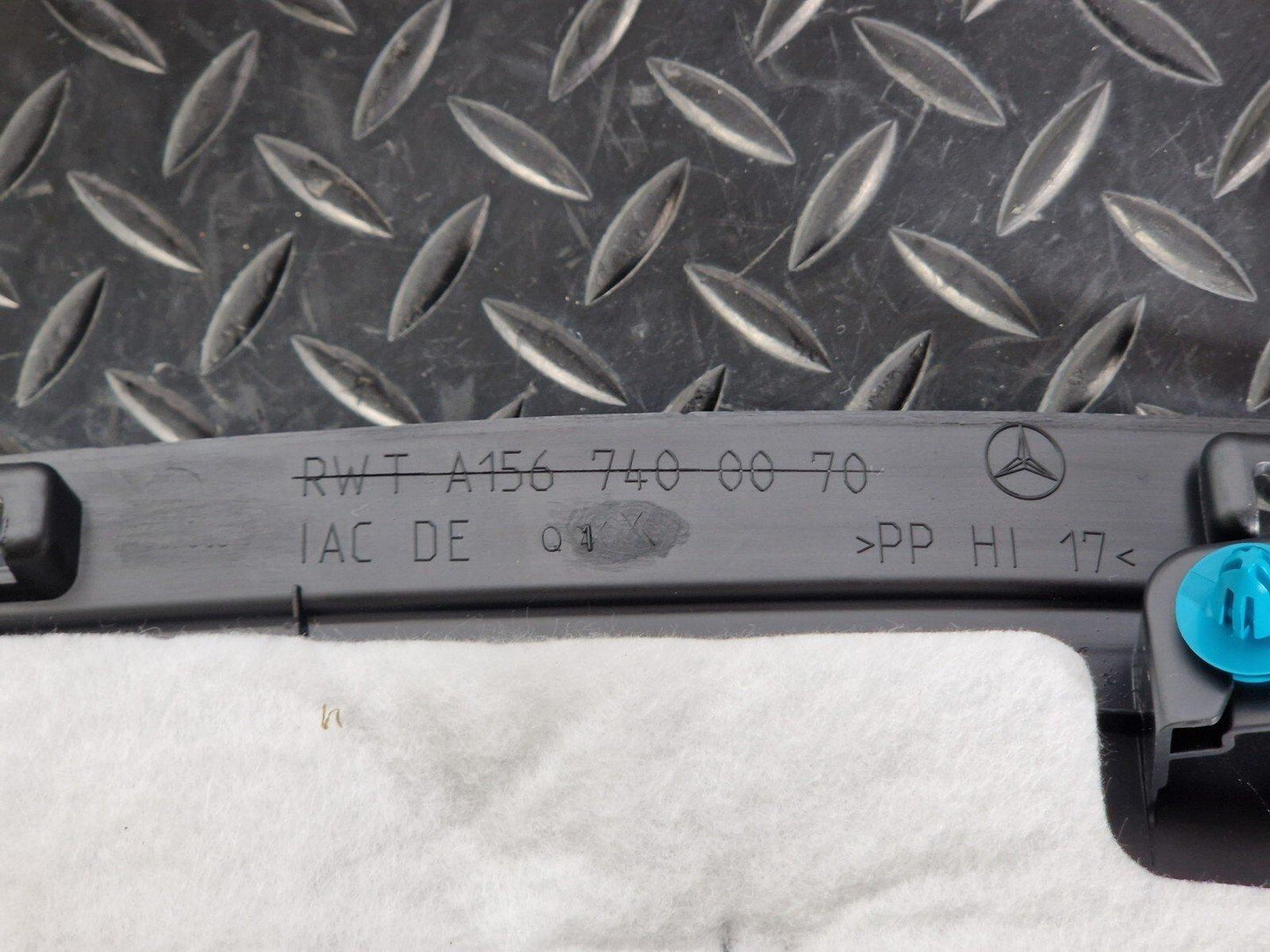14-20 MERCEDES BENZ GLA 200 X156 TRUNK LID INNER COVER TRIM A1567402100