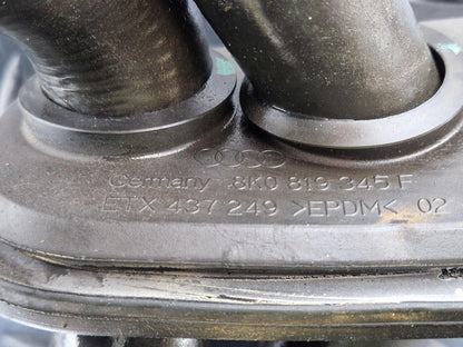 10-18 AUDI A7 4G S-LINE  ENGINE WATER COOLANT HOSE PIPE 8K0819345F 4G0122293B