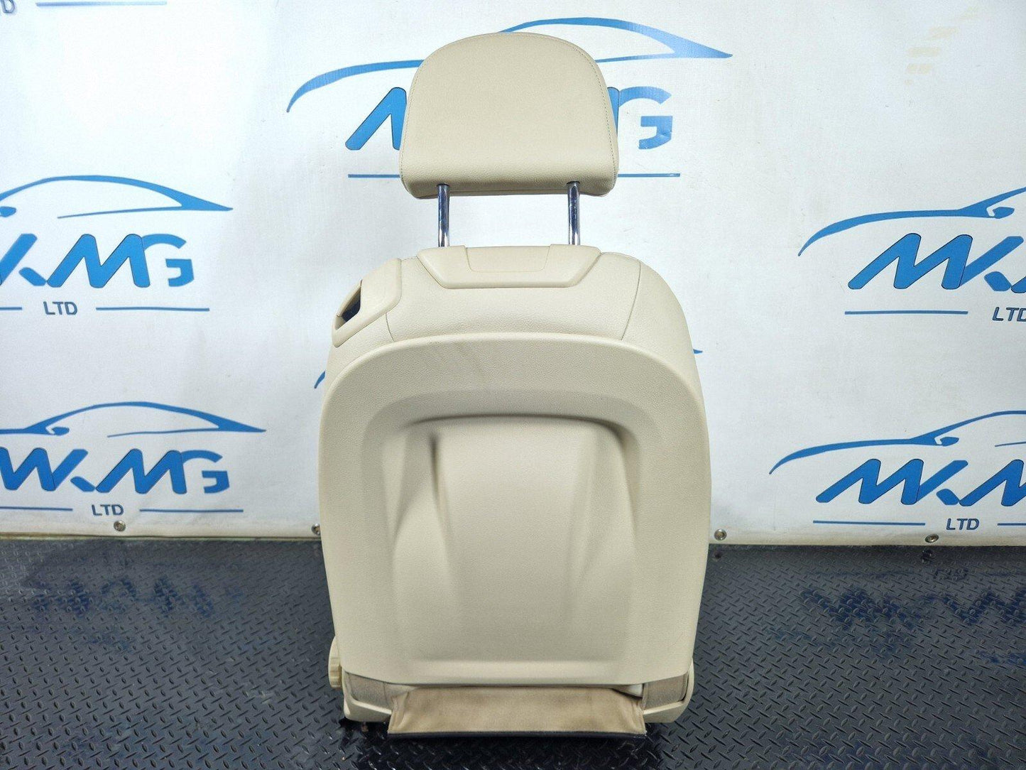 16-24 AUDI A5 F5 COUPE FRONT PASSENGER WHITE LEATHER SEAT