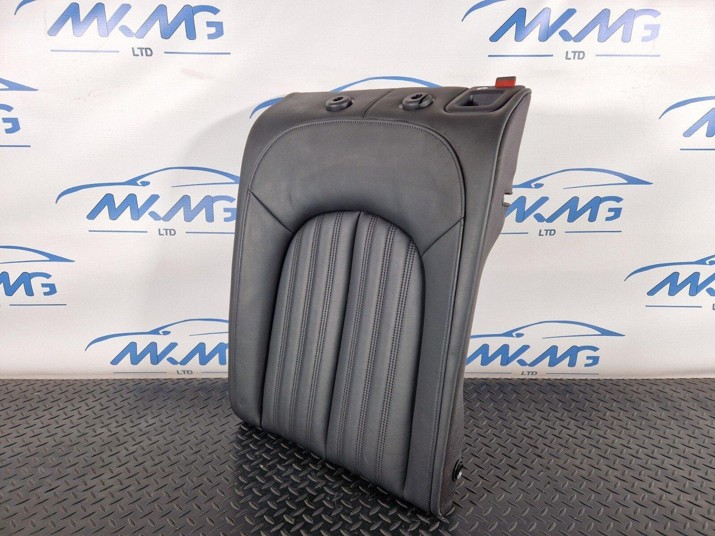 12-18 AUDI A6 C7 SALOON REAR LEFT N/S/R SOUL BLACK LEATHER BACKREST SEAT