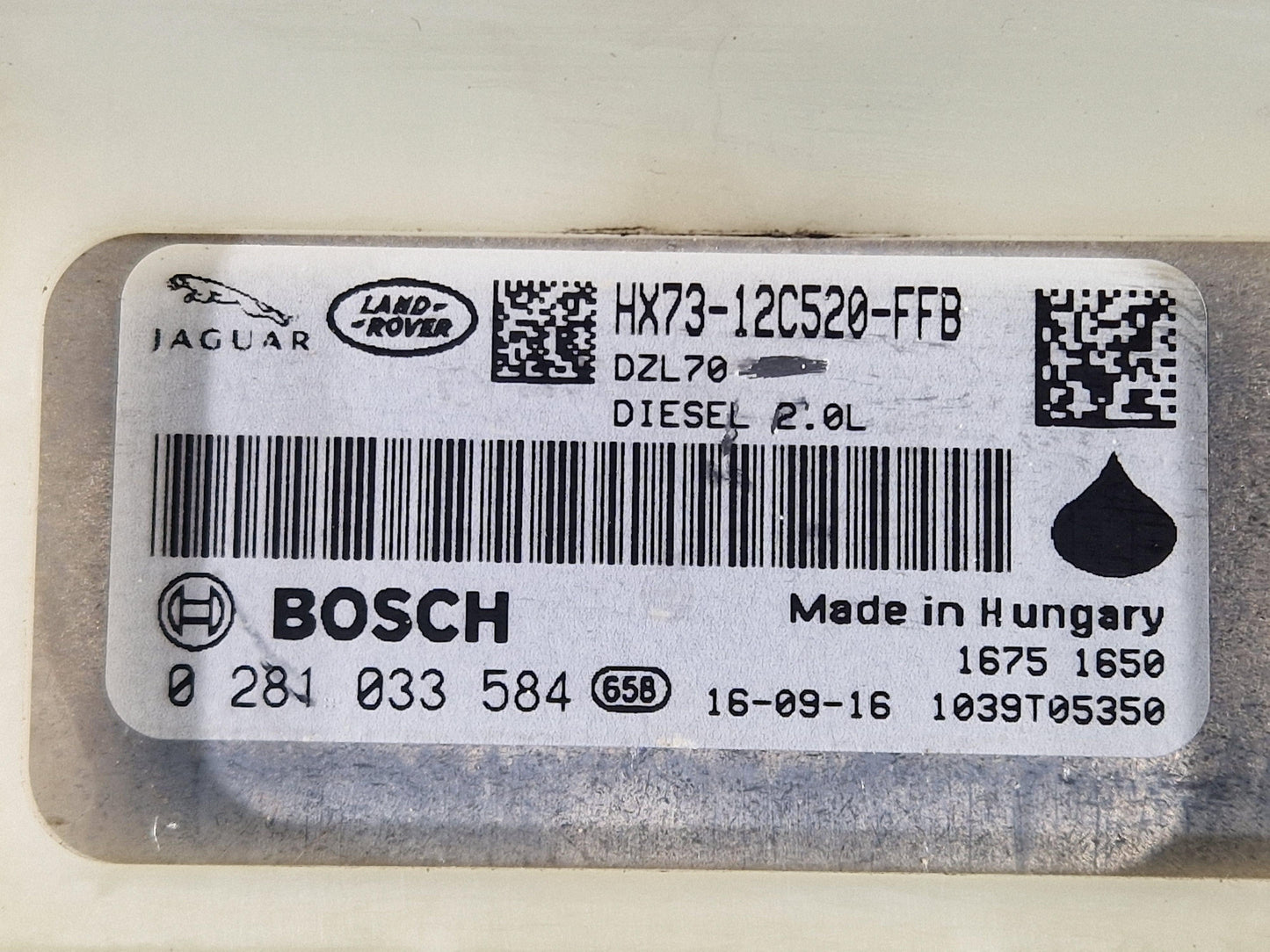 2012- 2018 Land Rover Range Rover Evoque L538 SUV Key HX7312C520FFB