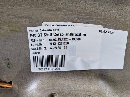 20-24 BMW 1 SERIES F40 REAR RIGHT SEAT SIDE FINISHER TRIM 7492434