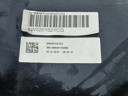 16-19 AUDI A4 B9 DIESEL FUEL TANK WITH PUMP 8W0201021CG