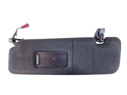 11-18 BMW 6 SERIES F13 FRONT LEFT N/S BLACK SUN VISOR