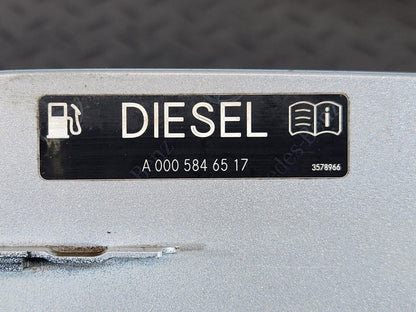 11-19 MERCEDES BENZ ML W166 FUEL TANK FILLER FLAP CAP COVER SILVER A1667570006