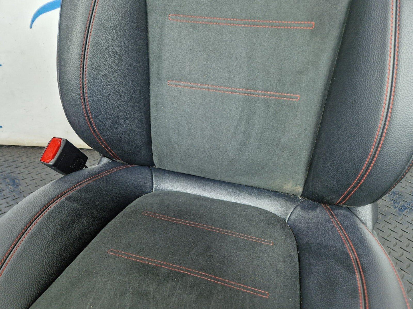 19-ON MERCEDES A CLA C118 W177 V177 FRONT LEFT N/S HALF LEATHER HEATED SEAT