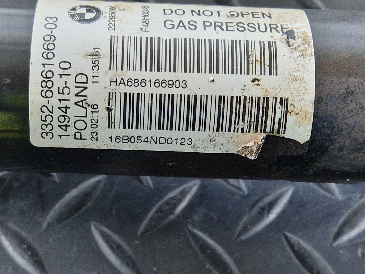 16-22 BMW X1 F48 GENUINE REAR LEFT RIGHT SHOCK ABSORBER DAMPER 6861669