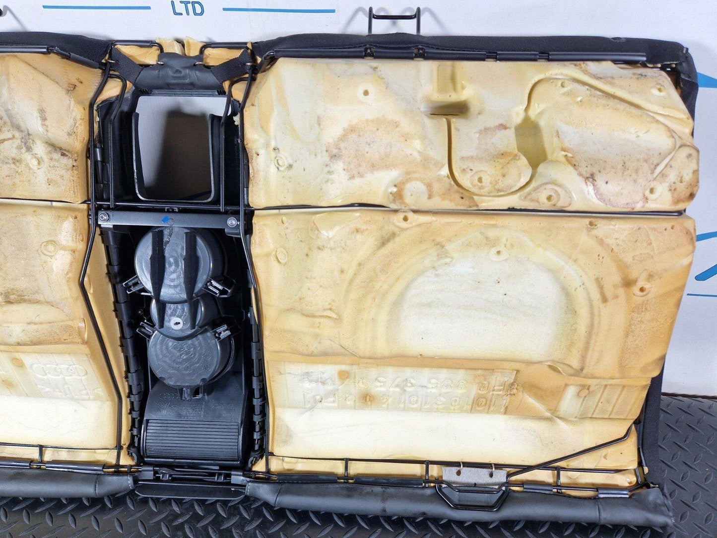 12-17 AUDI S5 CONVERTIBLE REAR LOWER BENCH LEATHER SEATS 8F0885375