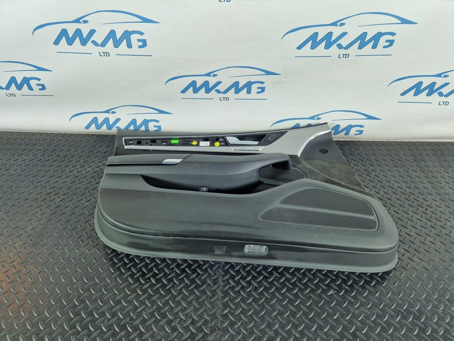10-17 AUDI A8 4H FRONT LEFT PASSENGER SIDE DOOR ALCANTARA CARD PANEL 4H2868017