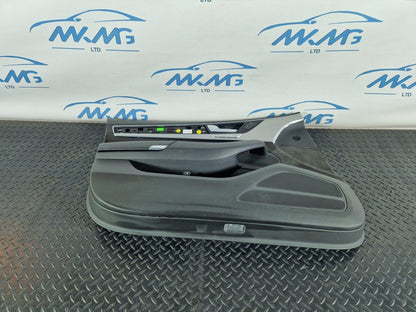 10-17 AUDI A8 4H FRONT LEFT PASSENGER SIDE DOOR ALCANTARA CARD PANEL 4H2868017