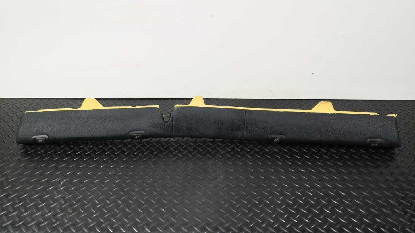 MERCEDES BENZ E-CLASS W212 REAR SEAT PADS ISOFIX BLACK LEATHER A2129200908