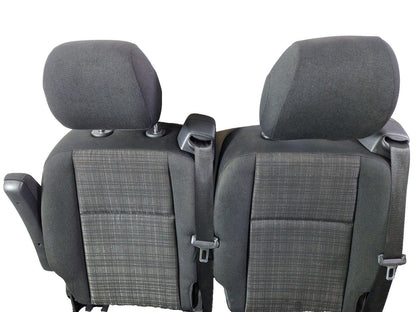 14-23 MERCEDES VITO W447 GENUINE REAR RIGHT 2ND ROW DOUBLE CLOTH SEAT
