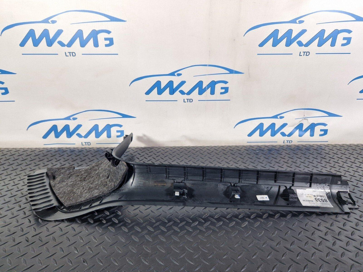 12-18 AUDI A6 C7 FRONT LEFT INTERIOR A PILLAR SILL TRIM PANEL 4G2867271
