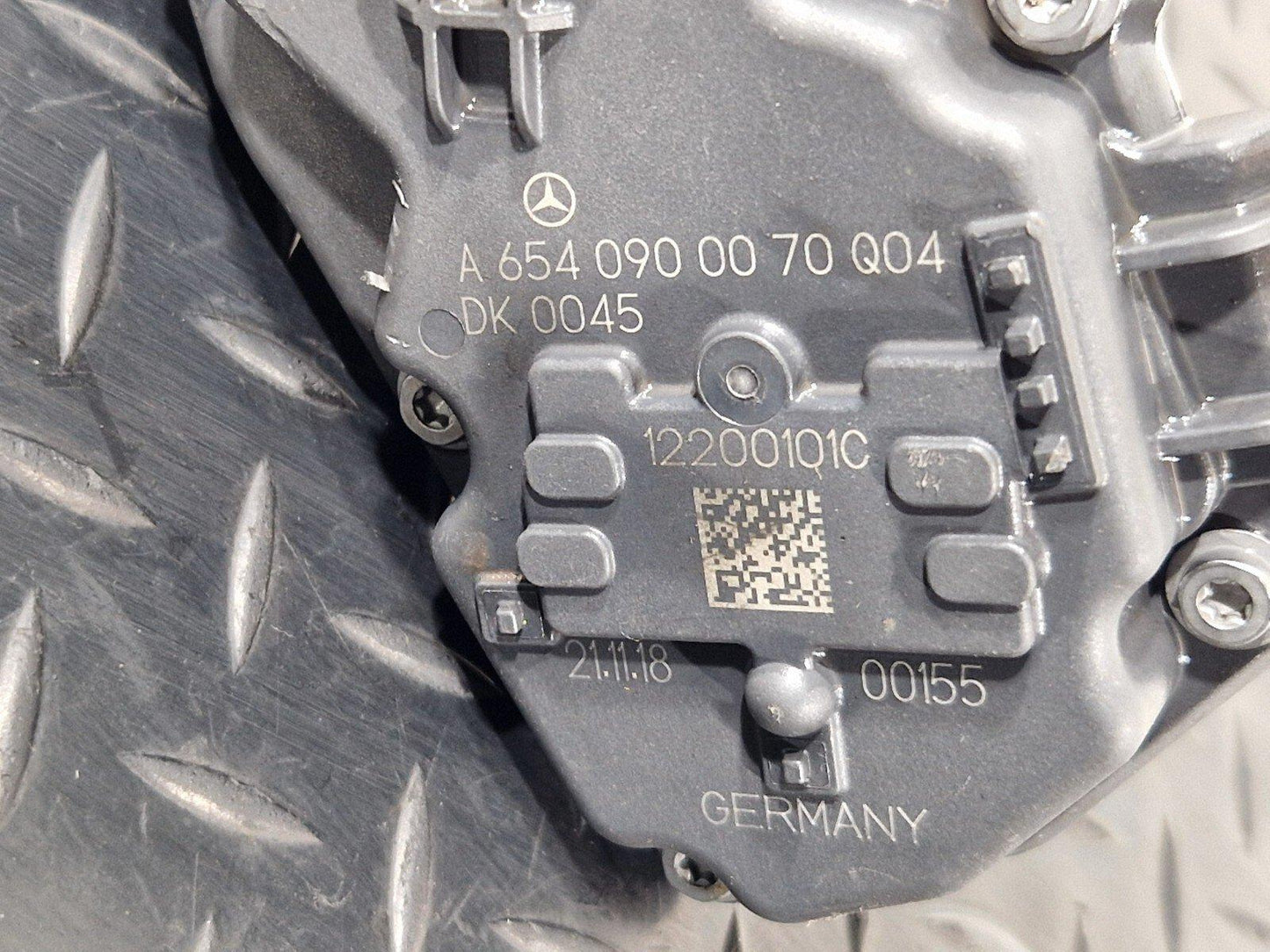 19-ON MERCEDES BENZ B CLASS W247 THROTTLE BODY A6540900070