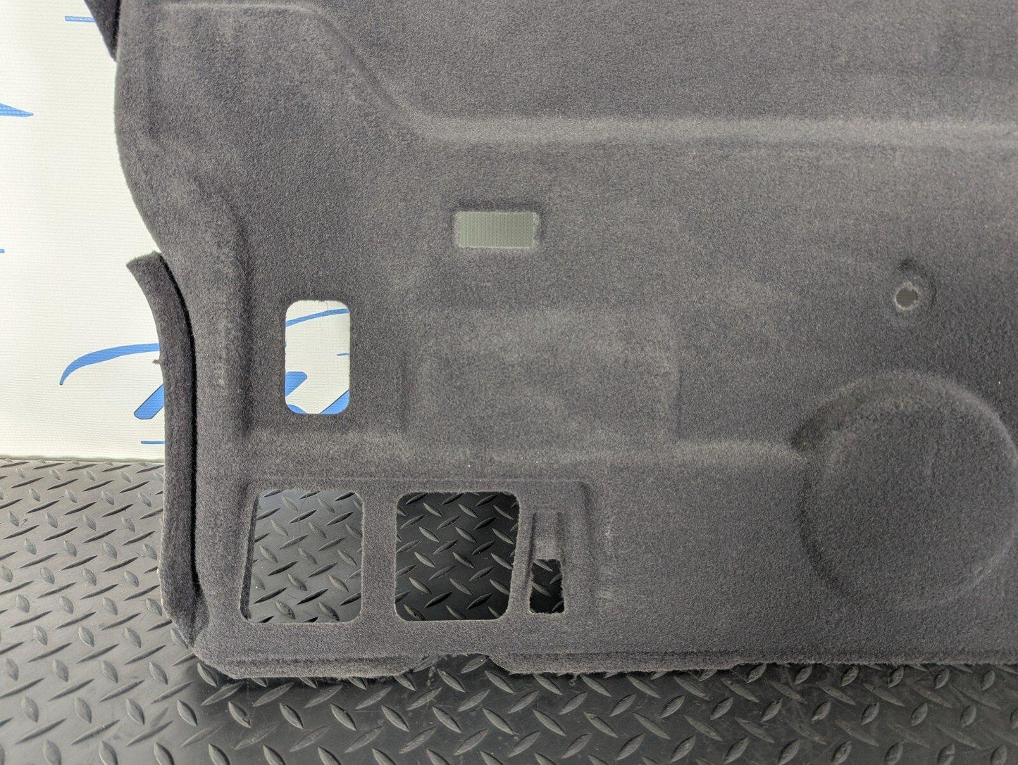 10-17 AUDI A8 4H  REAR BOOT TOP LINER CARPET PANEL 4H0867437C