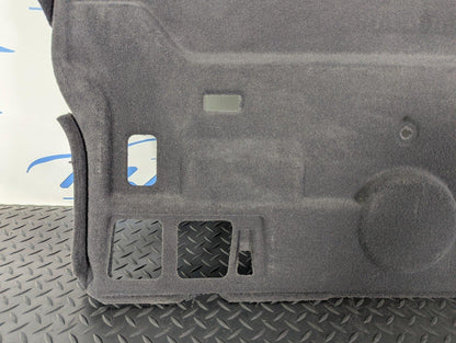 10-17 AUDI A8 4H  REAR BOOT TOP LINER CARPET PANEL 4H0867437C