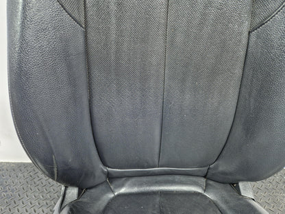 BMW F44 F45 F46 Front Right O/S Driver Side Black Leather Seat