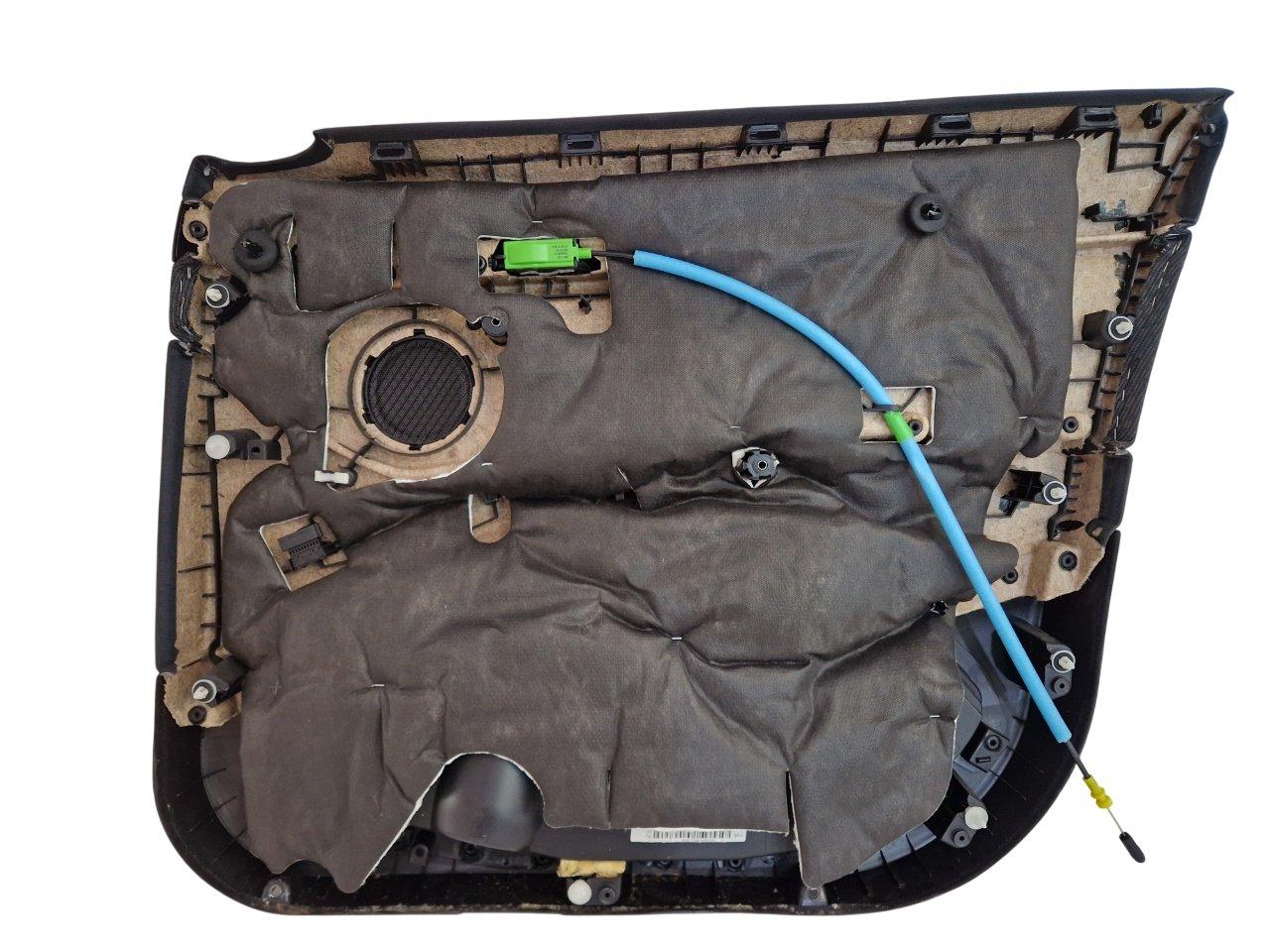 16-22 BMW X1 F48 FRONT PASSENGER SIDE DOOR CARD PANEL IN BLACK