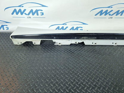 14-16 BMW 2 SERIES F22 M235i RIGHT DRIVER O/S SIDE SKIRT IN WHITE A96 8051948