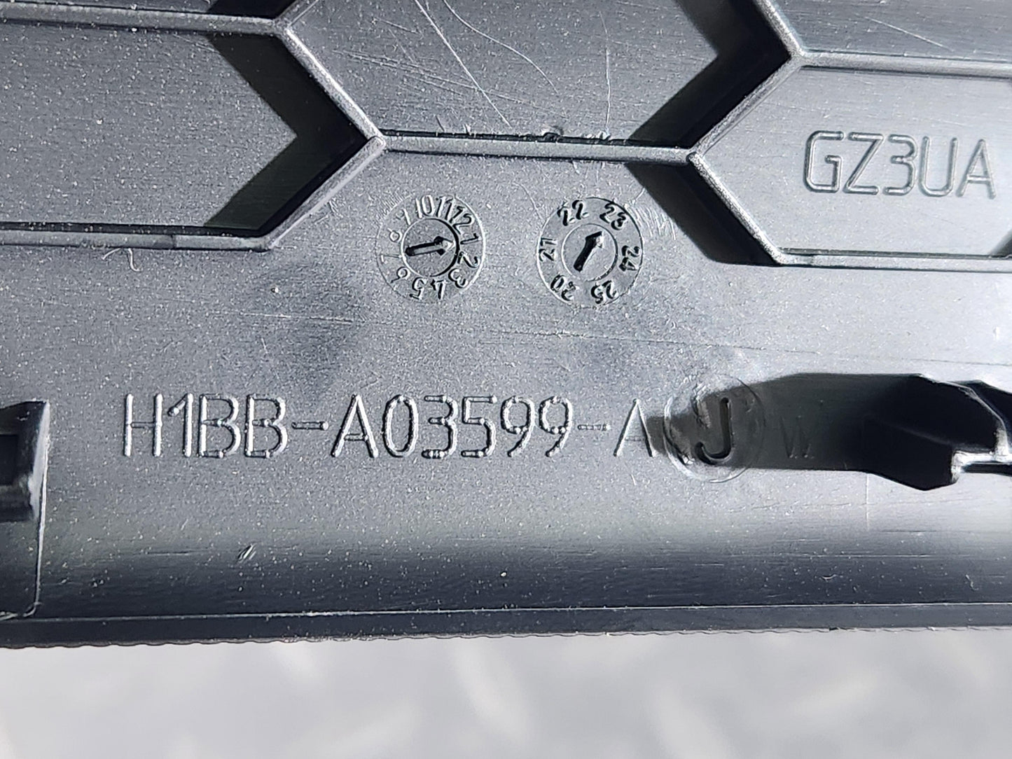Ford Fiesta MK6 Hatchback Front Left Upper B-Pillar Trim Genuine H1BB-A03599-A