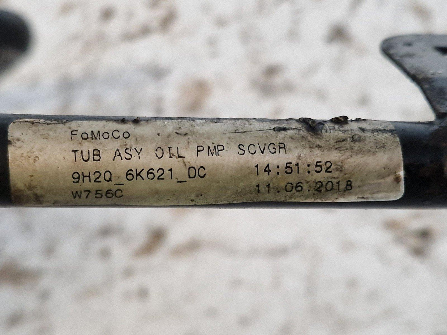 17-ON LAND ROVER DISCOVERY L462 GENUINE DIESEL OIL INLET PIPE HOSE 9H2Q6K621DC