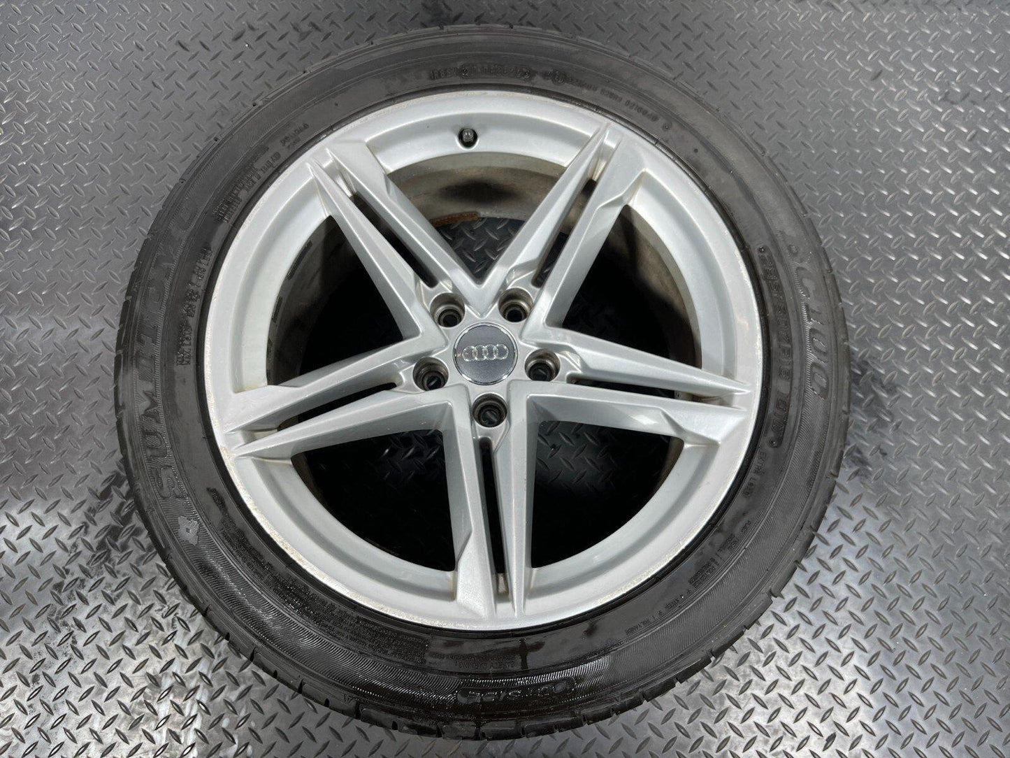 AUDI A5 S-LINE 18" OEM ALLOY WHEEL 8W0601025DE 8.5JX18 ET29 WITH TYRE 235/50/18
