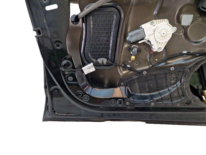 12-18 AUDI A6 C7 GENUINE FRONT LEFT N/S COMPLETE DOOR BLACK (NEEDS REPAINTING)