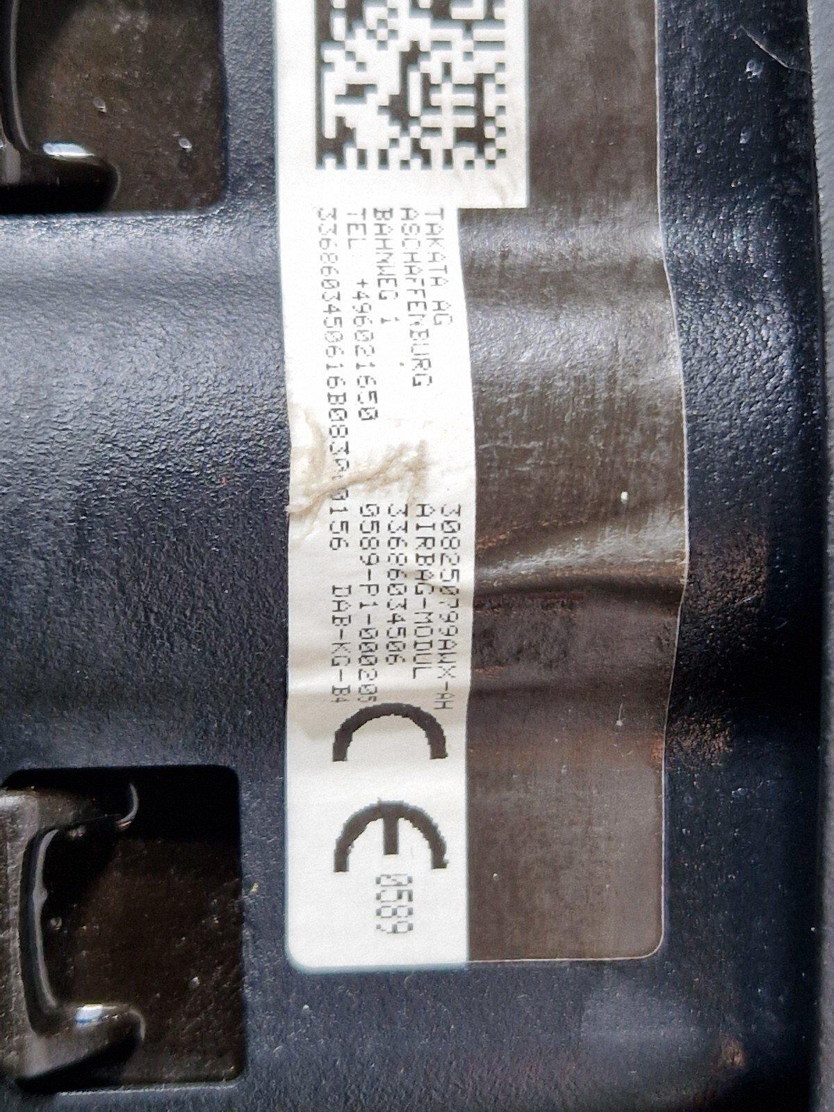 BMW 2 SERIES ACTIVE TOURER F45 F46 DRIVERS STEERING WHEEL AIRBAG 6860345