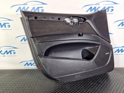 10-15 AUDI Q7 4L GENUINE OEM FRONT LEFT PASSENGER SIDE DOOR CARD PANEL 4L1867105
