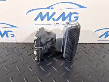 16-19 AUDI A4 B9 GENUINE OEM GEAR LEVER SELECTOR KNOB LEATHER 8W2713140D