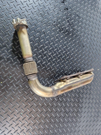 16-20 AUDI Q7 4M 3.0 DIESEL CRTC RIGHT EXHAUST MANIFOLD CYLINDER 1-3 059253034CC