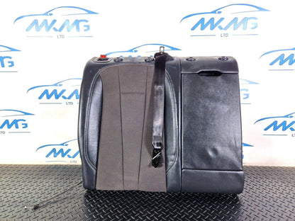16-19 AUDI A4 AVANT B9 S-LINE REAR O/S DRIVERS SIDE HALF BLACK LEATHER  BACKREST