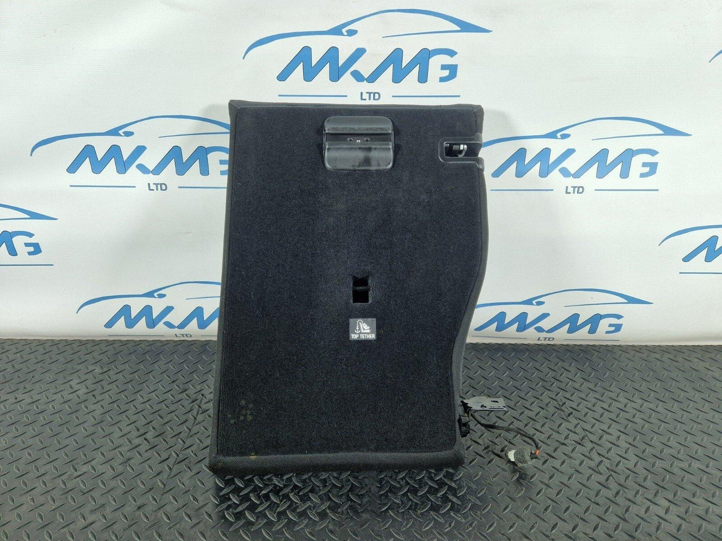 14-21 MERCEDES BENZ C300h W205 OEM REAR RIGHT SEAT BLACK LEATHER BACKREST