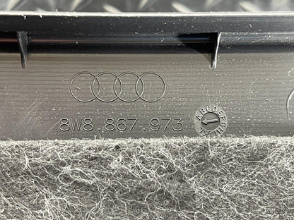 16-23 AUDI A5 F5 SPORTBACK S-LINE SPORTBACK BOOT LID INNER TRIM PANEL 8W8867973