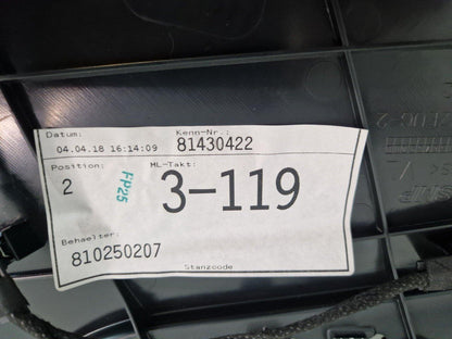 AUDI A4 B9 GENUINE N/S PASSENGER SIDE LEFT FRONT DOOR CARD PANEL 8W0867117