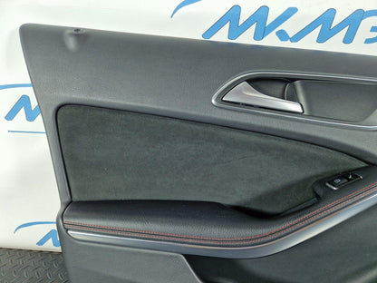 12-18 MERCEDES BENZ W176 GENUINE FRONT PASSENGER SIDE DOOR CARD PANEL